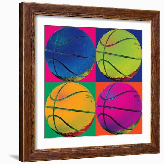 Ball Four-Basketball-Hugo Wild-Framed Art Print