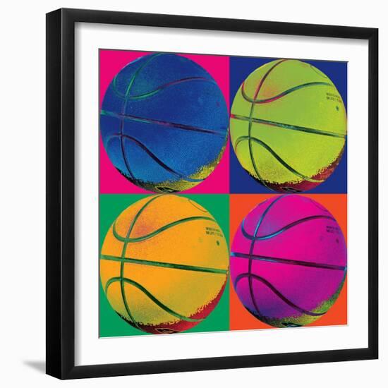 Ball Four-Basketball-Hugo Wild-Framed Art Print