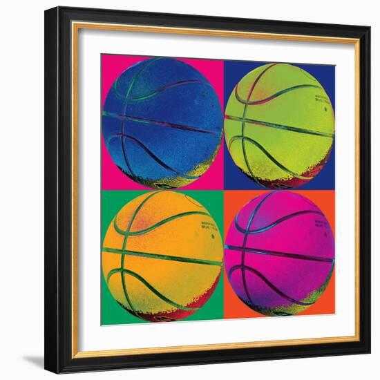 Ball Four-Basketball-Hugo Wild-Framed Art Print