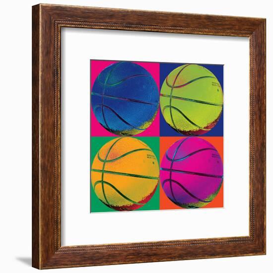 Ball Four-Basketball-Hugo Wild-Framed Art Print