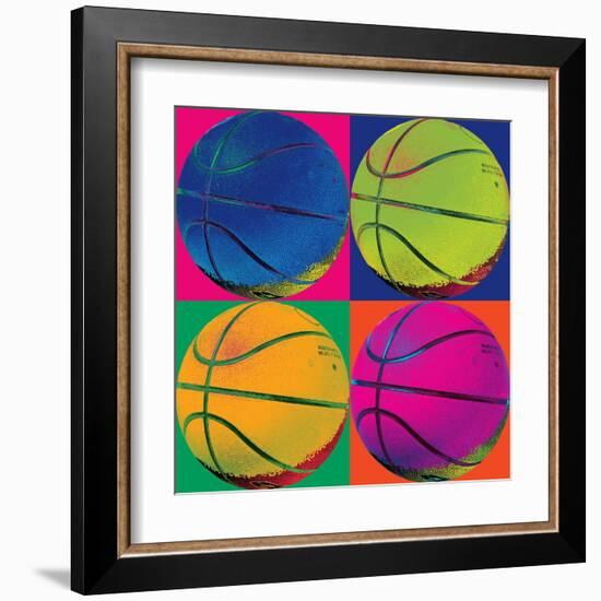 Ball Four-Basketball-Hugo Wild-Framed Art Print