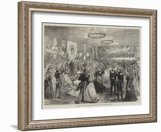 Ball Given by the Icelanders in Honour of the King of Denmark at Reykjavik-Charles Robinson-Framed Giclee Print