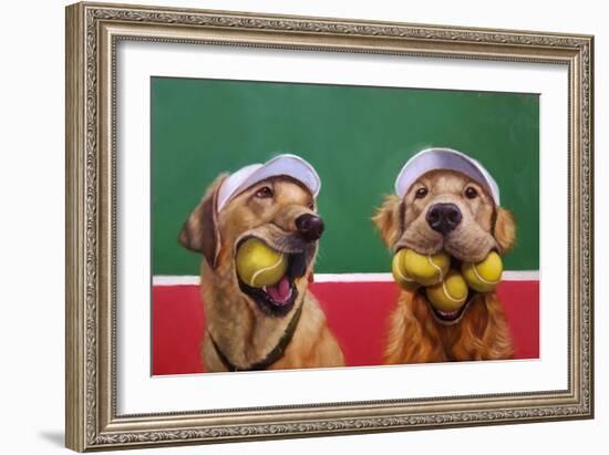 Ball Hog-Lucia Heffernan-Framed Art Print