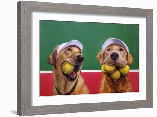 Ball Hog-Lucia Heffernan-Framed Art Print