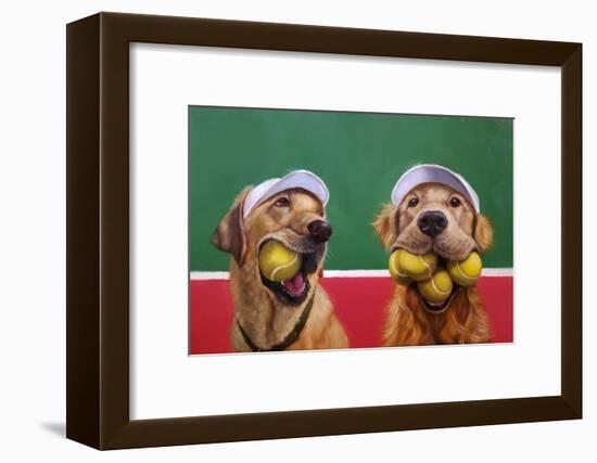 Ball Hog-Lucia Heffernan-Framed Art Print