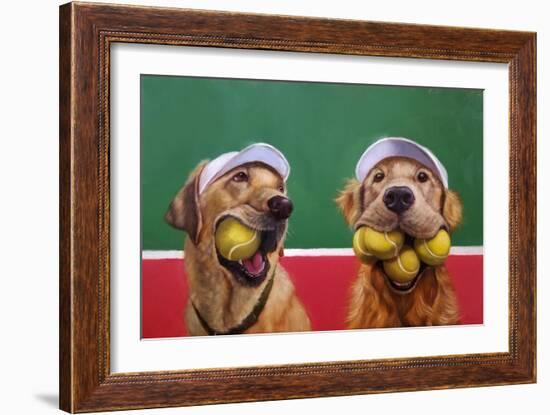 Ball Hog-Lucia Heffernan-Framed Art Print