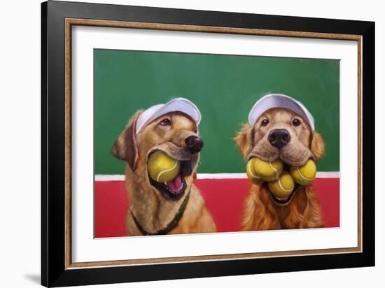 Ball Hog-Lucia Heffernan-Framed Art Print