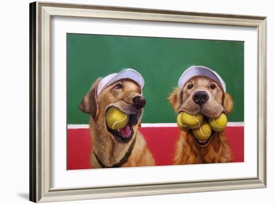 Ball Hog-Lucia Heffernan-Framed Art Print