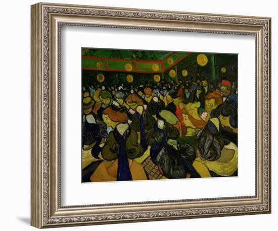 Ball in Arles-Vincent van Gogh-Framed Giclee Print