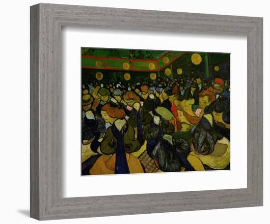 Ball in Arles-Vincent van Gogh-Framed Giclee Print