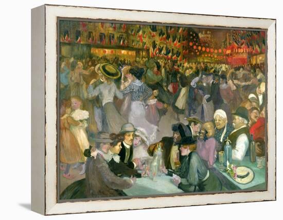 Ball on the 14th July-Théophile Alexandre Steinlen-Framed Premier Image Canvas