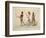 Ball Players, from Catlin's North American Indian Portfolio. Hunting Scenes and Amusements of the R-George Catlin-Framed Giclee Print