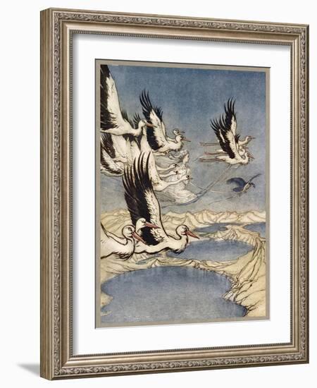 Ballad, Mar's Daughter-Arthur Rackham-Framed Art Print