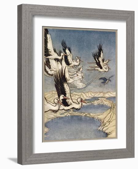 Ballad, Mar's Daughter-Arthur Rackham-Framed Art Print