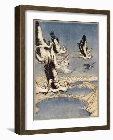 Ballad, Mar's Daughter-Arthur Rackham-Framed Art Print