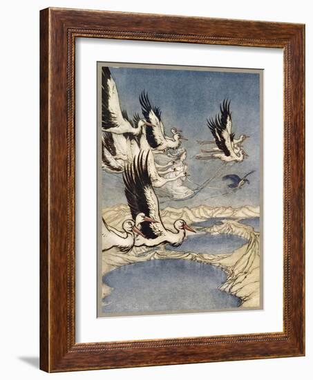 Ballad, Mar's Daughter-Arthur Rackham-Framed Art Print