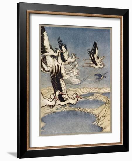 Ballad, Mar's Daughter-Arthur Rackham-Framed Art Print