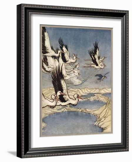 Ballad, Mar's Daughter-Arthur Rackham-Framed Art Print