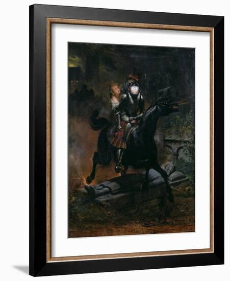 Ballad of Leonore, 1839-Emile Jean Horace Vernet-Framed Giclee Print