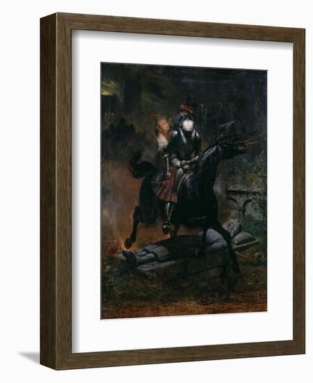 Ballad of Leonore, 1839-Emile Jean Horace Vernet-Framed Giclee Print