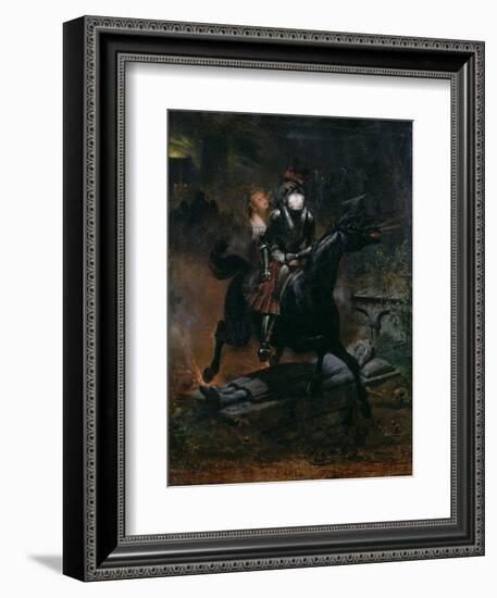 Ballad of Leonore, 1839-Emile Jean Horace Vernet-Framed Giclee Print