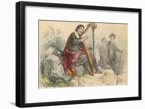 Ballad Singer-Theodor Hosemann-Framed Giclee Print