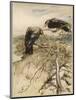 Ballad, Twa Corbies-Arthur Rackham-Mounted Photographic Print
