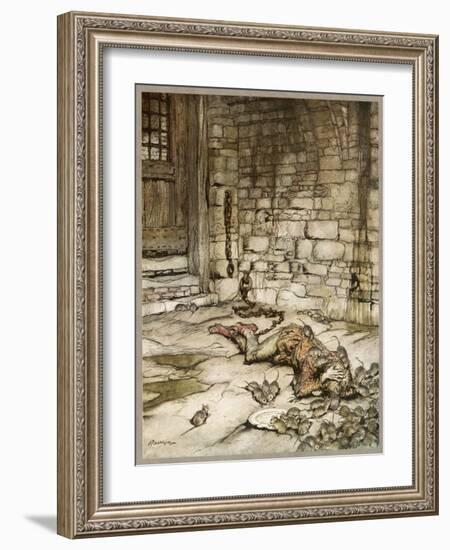 Ballad, Young Bekie 2-Arthur Rackham-Framed Art Print