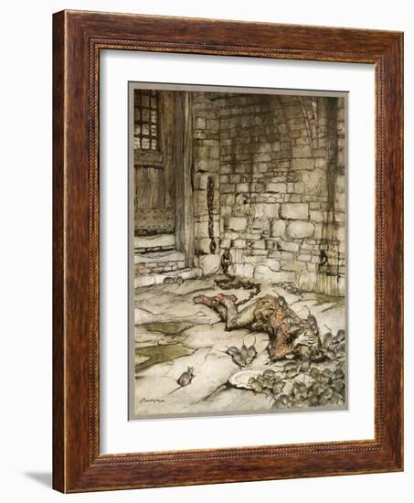 Ballad, Young Bekie 2-Arthur Rackham-Framed Art Print