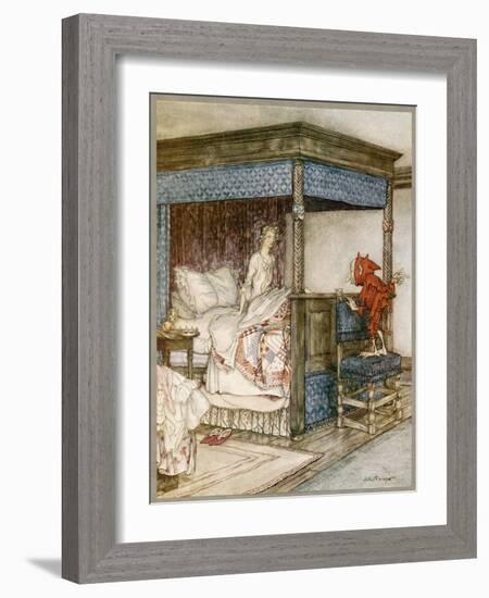 Ballad, Young Bekie-Arthur Rackham-Framed Art Print