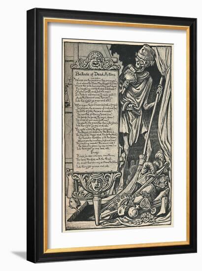 'Ballade of Dead Actors', 1886-Elihu Vedder-Framed Giclee Print