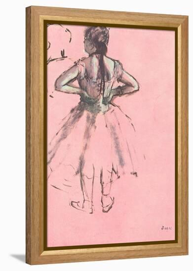 Ballerina, 1876-Edgar Degas-Framed Premier Image Canvas