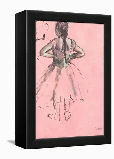 Ballerina, 1876-Edgar Degas-Framed Premier Image Canvas