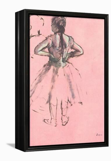 Ballerina, 1876-Edgar Degas-Framed Premier Image Canvas