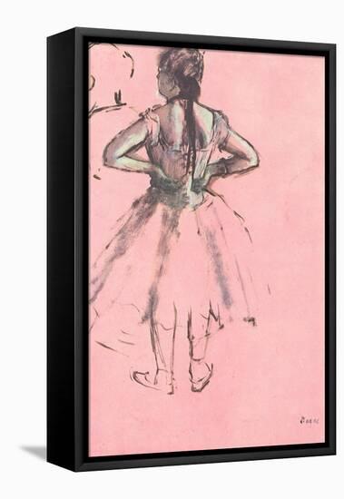 Ballerina, 1876-Edgar Degas-Framed Premier Image Canvas