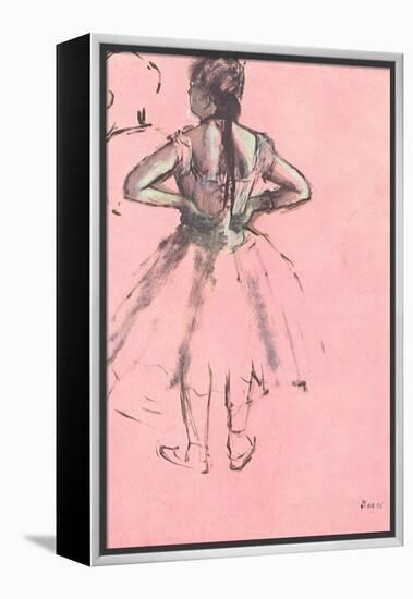 Ballerina, 1876-Edgar Degas-Framed Premier Image Canvas