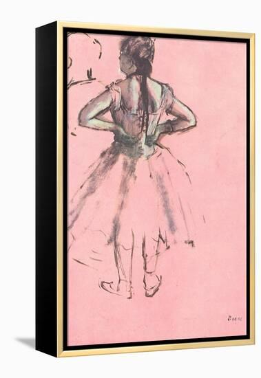 Ballerina, 1876-Edgar Degas-Framed Premier Image Canvas