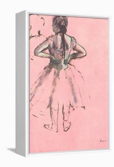 Ballerina, 1876-Edgar Degas-Framed Premier Image Canvas