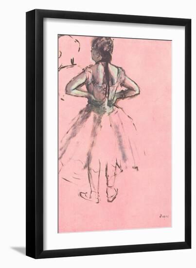 Ballerina, 1876-Edgar Degas-Framed Giclee Print