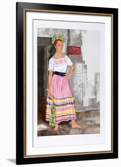 Ballerina Adriana Hobbs-Vic Herman-Framed Limited Edition