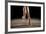 Ballerina Balancing En Pointe-null-Framed Premium Giclee Print