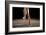 Ballerina Balancing En Pointe-null-Framed Art Print