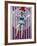 Ballerina Clown, Venice, Los Angeles, California, USA-Walter Bibikow-Framed Photographic Print