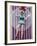 Ballerina Clown, Venice, Los Angeles, California, USA-Walter Bibikow-Framed Photographic Print