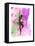 Ballerina Dancing Watercolor 1-Irina March-Framed Stretched Canvas