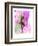 Ballerina Dancing Watercolor 1-Irina March-Framed Art Print