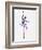 Ballerina Dancing Watercolor 2-Irina March-Framed Art Print