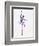 Ballerina Dancing Watercolor 2-Irina March-Framed Art Print