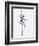 Ballerina Dancing Watercolor 2-Irina March-Framed Art Print