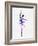 Ballerina Dancing Watercolor 2-Irina March-Framed Art Print